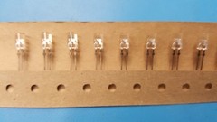 LED SG-5C3PB-SR Ultra Bright , Flat Top, Blue, 5mm, Water Clear, 1000PCS