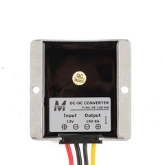 DC12V(10V~16V) Step-Up to DC19V 8A 152W Power Converter Regulator