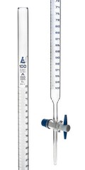 Eisco Labs Burettes – PTFE Key stopcock, Class ‘A’, Capacity 100ml – 0.20ml