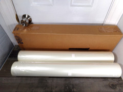 2 Rolls Laminating Film Docilite 012551X GBC 1.5 mil 25 x 500 x 1 inch Each NOS