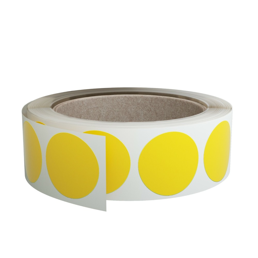 Rounded Dot Stickers 25mm Color Coded Decorative Circle 1 Inch Labels 600 Pack