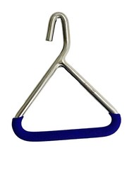 German Steel OB Apparatus Leg Catch Set 2 Handles Puller Hook and 1 Chain 60in