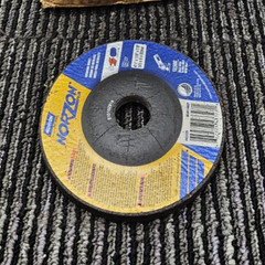 (QTY 5) Norton 66252843328 4-1/2×1/4×7/8″ NorZon Plus SGZ CA/ZA Grinding Wheel