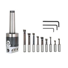 Boring Head Boring Tool Set (2 Inch Head & MT3 & 1/2 Inch) New