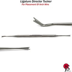 Orthodontic Instruments Ligature Tucker Director Bracket Archwires Placement