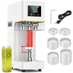 Commercial soda and coffee can sealing machines, automatic can sealing machines