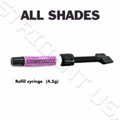 Prime Dent Light Cure Micro Hybrid Composite Dental Resin – 4.5 g All Shades