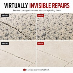 EZ-Tint Permanent Repair Kit – 4 oz Epoxy for Crack-Free, Waterproof Repairs