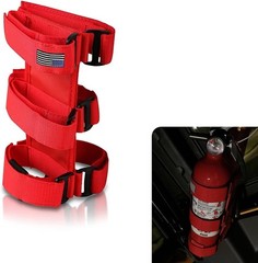 Oxford Cloth Fire Extinguisher Holder for Jeep Wrangler & Gladiator