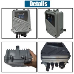 3/4 HP 3″ Deep Well Submersible Pump, 115V, 13 GPM, 247 ft MAX,60Hz, 1.25 in NPT