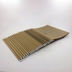 25 Hanging File Folders with 25 Tabs, Letter Size, Beige, Assorted