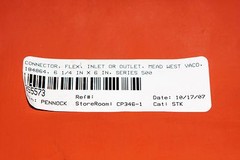 (5) MeadWestvaco Series 500 Flex Connector 184864 6 1/4″ X 6″