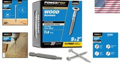 Stainless Marine Screws, 126 pcs, Corrosion Resistant