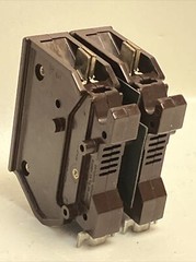 Wadsworth A250NI 50 Amp 2 Pole Metal Foot Circuit Breaker A250