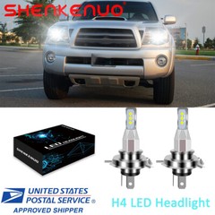 For Toyota Tacoma 1998-2015 2Pcs 6000K H4 LED Headlight Bulbs Hi&Lo Beam Combo