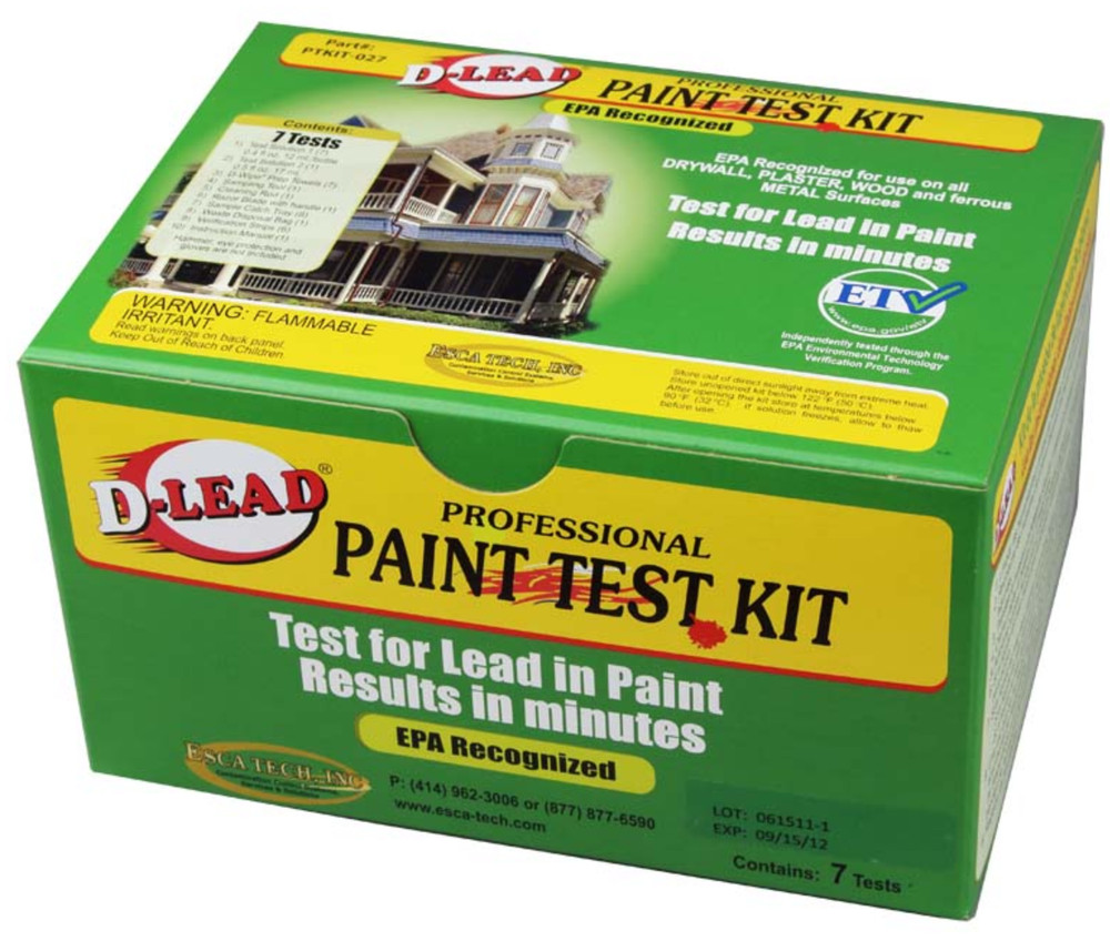 D-Lead Lead Paint Test Kits – Box Contains 7 Tests