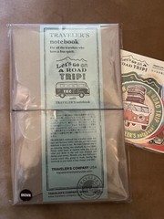 Let’s Go On A Road Trip, Traveler’s Notebook/Company • Regular Notebook • Brown