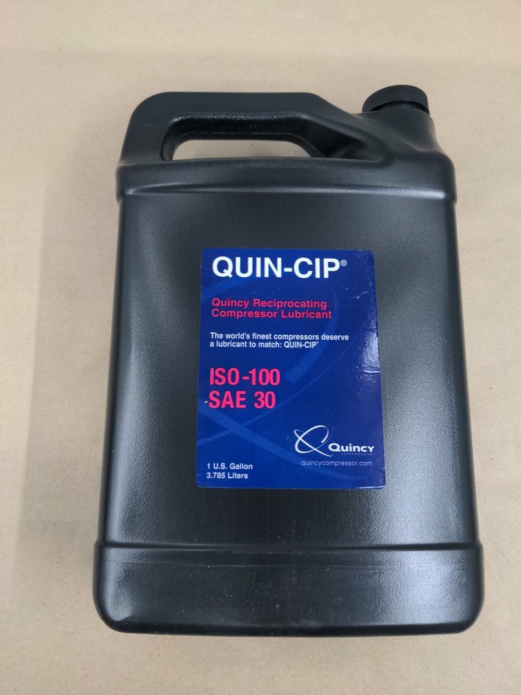 Quincy Compressor 1 gallon QUIN-CIP OEM SAE 30 reciprocating Compressor Oil