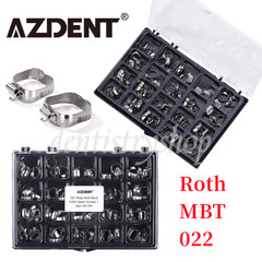 AZDENT Dental Orthodontic Buccal Tube 1st Molar With Bands Roth/MBT 022″ 16#-35#