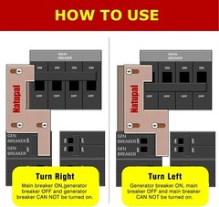Generator Interlock System for Seamless Power Transfer – 3.2 Ounces Lightweight