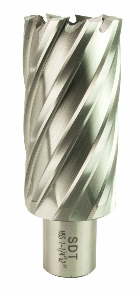 Steel Dragon Tools® 1-1/4″ x 2″ HSS Annular Cutter with 3/4″ Weldon Shank