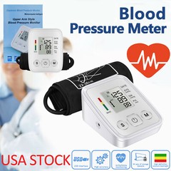 LCD Wrist Blood Pressure Monitor Digital Blood Pressure Monitor Rechargeable AAA