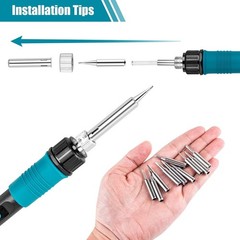 10 Pcs 900M Soldering Iron Tips, Lead Free for HAKKO, Atten, Quick, Aoyue, Yihua