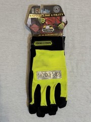 Youngstown Glove Company Safety Lime reflective Work Gloves – Size XL