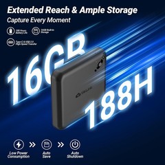 64GB Magnetic Voice Recorder Voice Activated with AI Noise Reduction Device NEW