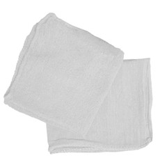 100 New Industrial A-Grade Shop Towels-Cleaning Towels White-Multipurpose Cloth