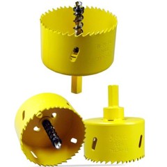 M42 Bi-Metal Hole Saw 7/8 Inch With Arbor and Pilot Center Drill Bit Hole Cutter