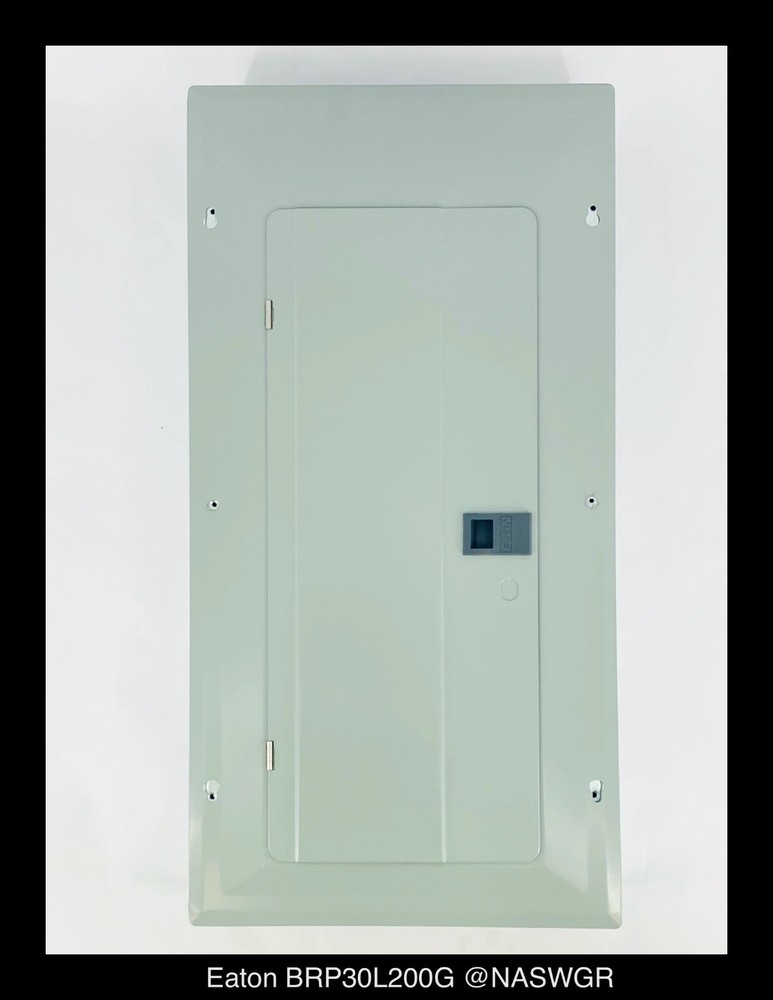 Eaton BRP30L200G Main Lug Loadcenter – 200A/240V/N1 – Unused