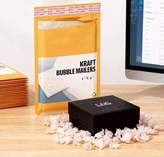 4×8 (4×7) Kraft Self Seal Bubble Mailer Padded Envelope, #000 25,50,100,500.1000