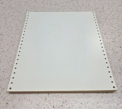 9.5×11 Computer Paper 200 Continuous Sheets for Dot Matrix Printer