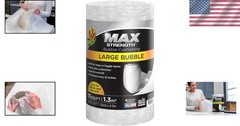Heavy Duty 15 FT Bubble Cushioning Roll – Perforated Every 12 IN for Easy Use