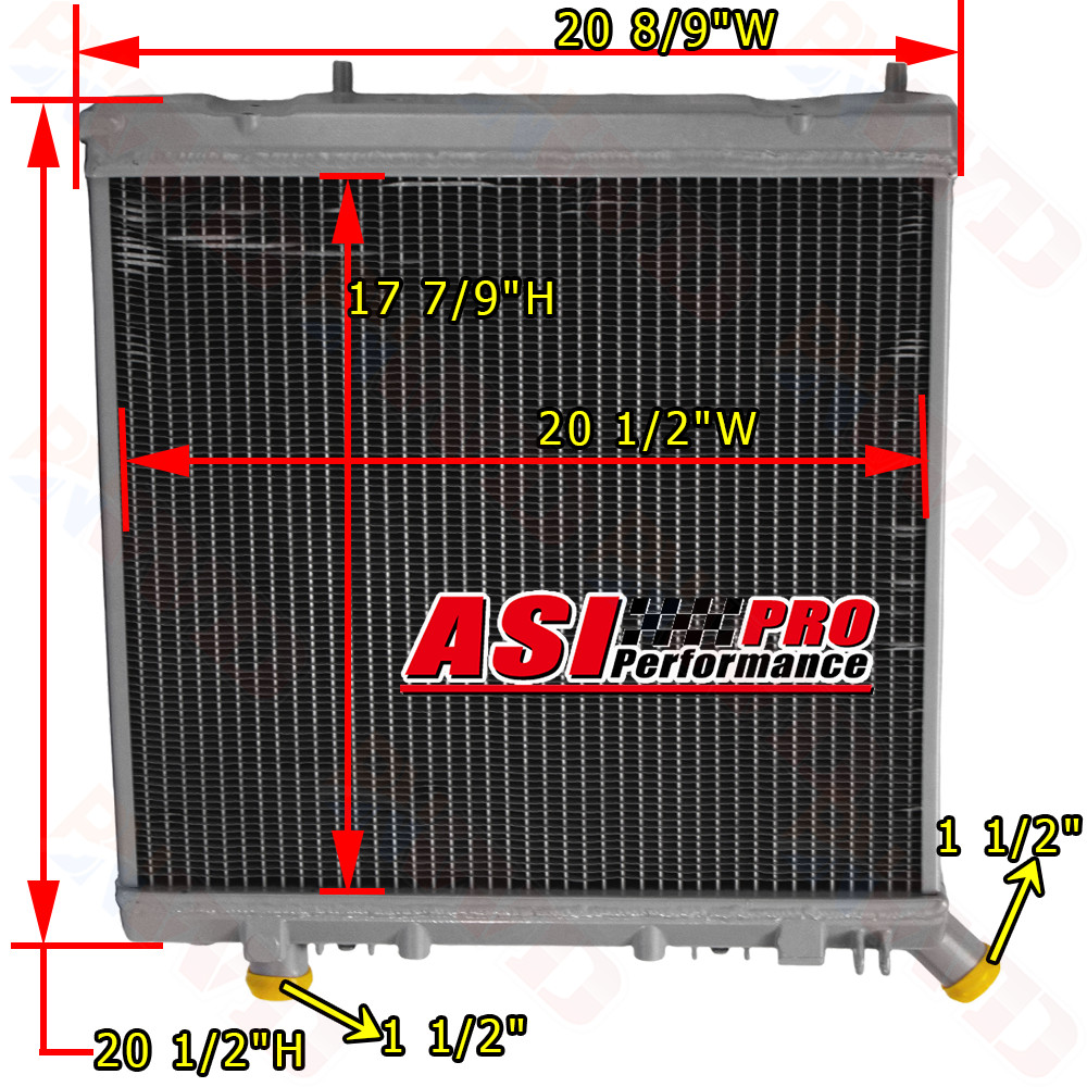Radiator Fits Bobcat S510,S530,S550,S570,S590,T590,T630,T650 Models 7025613