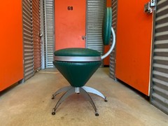 5 post modern cone chairs for restoration Funky 1980s 1990s Vintage Retro