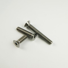 2pcs M5 M6 M8 Titanium DIN 7991 Countersunk Flat Pan Head Bolts Screws Fastener