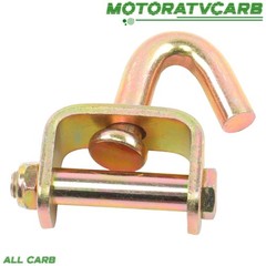 ALL-CARB 4PCS 2″ Swivel J Hook for Ratchet Tie Down Strap Car Hauler Trailer