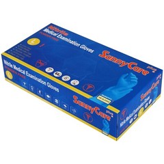 100 SunnyCare Nitrile Exam Gloves Powder Free Chemo-Rated (Non Vinyl Latex) – L