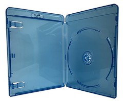 100 PREMIUM STANDARD Blu-Ray Single Cases 12MM & 100 OPP Bags