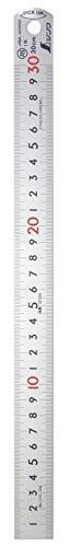 13134 Shinwa Sokutei Pickup Scale Silver cm Display Top and Bottom 1mm Pitch