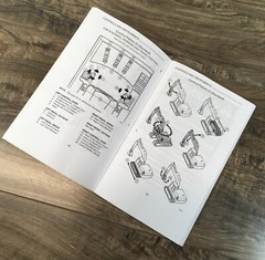 Case 888 Excavator Crawler Parts Operators Manual Owners Set PIN 0015041-After