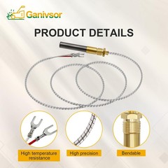 5*For Resideo 750MV 36″inch THERMOPILE PILOT Flame Detector Powerpile Q313A 1014