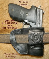 Gary C’s Avenger “XH” OWB Left Hand HOLSTER Sig Sauer P229 Heavy Leather