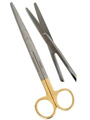 Premium German TC Surgical Medical Operating Mayo Scissors Straight & Curved Bl