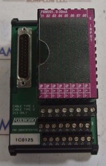 FOXBORO FBM201 0-20mA Invensys Process System PLC Termination Assembly 8 Input
