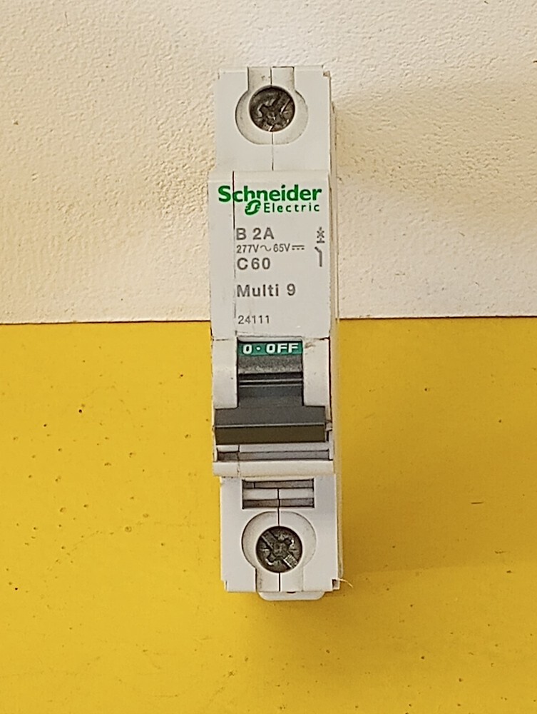 Schneider 24111 Multi 9 C60 2A Circuit Breaker