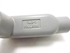 199357 New-No Box; Killark OLB-1 Conduit Body; 1/2″ Hub Size; Volume: 3.5 CU. IN