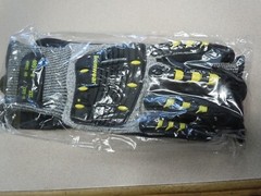 Ironwear Palm Coated Cut Resistant Gloves ANSI A6 Cut 5 4891-W (choose size)